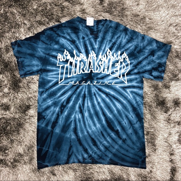 tie dye thrasher shirt women's
